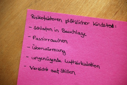 Plötzlicher Kindstod Risikofaktoren