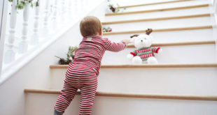 Treppen und Stiegen als Gefahrenquelle für Babys